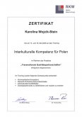 Zertifikat RKW Berlin/Brandenburg Training für Interkulturelle Kompetenz für Pol